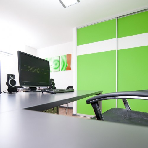 Büro Dekor Graphitgrau